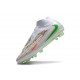 Crampons Neuf Nike Phantom 6 Elite DF FG Blanc Vert Orange