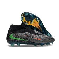 Crampons Neuf Nike Phantom 6 Elite DF FG Noir Vert