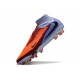 Crampons Neuf Nike Phantom 6 Elite DF FG Teinte Royale Cramoisi Vif Noir