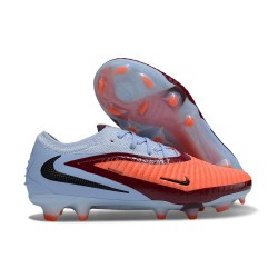 Chaussure Nike Phantom 6 Elite Low FG Teinte Royale Cramoisi Vif Noir