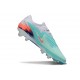 Chaussure Nike Phantom 6 Elite Low FG Vert Blanc Noir