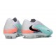 Chaussure Nike Phantom 6 Elite Low FG Vert Blanc Noir