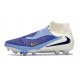 Crampons Nike Phantom 6 Elite DF FG Bleu Rapide Blanc Obsidienne Foncé