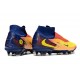 Nike Phantom 6 Elite DF FG X Haaland Orange Laser Citron Venin Bleu Vide