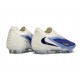 Chaussure Nike Phantom 6 Elite Low FG Bleu Rapide Blanc Obsidienne Foncé