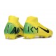 Nike Mercurial Superfly 10 Elite FG Jaune Vert Noir