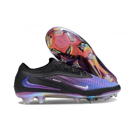 Chaussure Nike Phantom 6 Elite Low FG Violet Noir