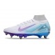 Nike Air Zoom Mercurial Superfly X Elite SG-Pro Blanc Multicolore