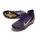 Nike Air Zoom Mercurial Superfly X Elite SG-Pro X MBAPPÉ Violet Grandiose Ivoire Pâle