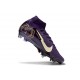 Nike Air Zoom Mercurial Superfly X Elite SG-Pro X MBAPPÉ Violet Grandiose Ivoire Pâle