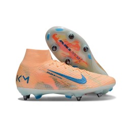 Nike Air Zoom Mercurial Superfly X Elite SG-Pro KM Orange Bleu
