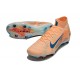 Nike Air Zoom Mercurial Superfly X Elite SG-Pro KM Orange Bleu