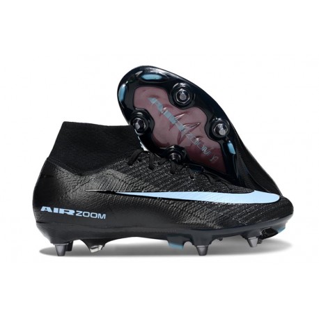 Nike Air Zoom Mercurial Superfly X Elite SG-Pro Noir Bleu Givré