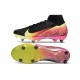 Nike Air Zoom Mercurial Superfly X Elite SG-Pro Noir Rouge Jaune Vert