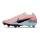 Nike Air Zoom Mercurial Vapor XVI Elite SG Rose Noir Bleu
