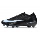 Nike Air Zoom Mercurial Vapor 16 Elite AG Noir Bleu Givré
