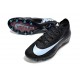 Nike Air Zoom Mercurial Vapor 16 Elite AG Noir Bleu Givré