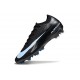 Nike Air Zoom Mercurial Vapor 16 Elite AG Noir Bleu Givré