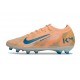 Nike Air Zoom Mercurial Vapor 16 Elite AG KM Orange Bleu