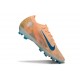 Nike Air Zoom Mercurial Vapor 16 Elite AG KM Orange Bleu