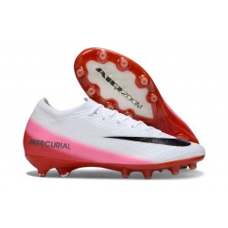 Nike Air Zoom Mercurial Vapor 16 Elite AG Rouge Université Blanc Obsidienne Foncé
