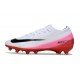 Nike Air Zoom Mercurial Vapor 16 Elite AG Rouge Université Blanc Obsidienne Foncé