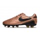 Chaussure Nike Tiempo Legend X Elite FG R10 Or Noir