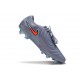Chaussure Nike Tiempo Legend X Elite FG Bleu Eclipse Noir