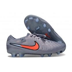 Chaussure Nike Tiempo Legend X Elite FG Bleu Eclipse Noir