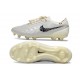 Chaussure Nike Tiempo Legend X Elite FG Blanc Argent