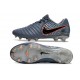 Chaussure Nike Tiempo Legend X Elite FG Bleu Eclipse Orange