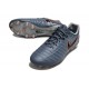 Chaussure Nike Tiempo Legend X Elite FG Bleu Eclipse Orange