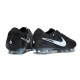 Chaussure Nike Tiempo Legend X Elite FG Noir Bleu Givré