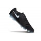 Chaussure Nike Tiempo Legend X Elite FG Noir Bleu Givré