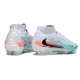 Crampons Neuf Nike Phantom 6 Elite DF FG Bleu Blanc Orange