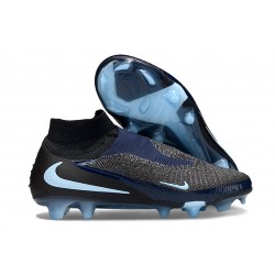 Crampons Neuf Nike Phantom 6 Elite DF FG Noir Bleu