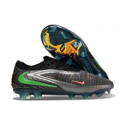 Chaussure Nike Phantom 6 Elite Low FG X EAFC Noir Cramoisi Vif