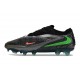 Chaussure Nike Phantom 6 Elite Low FG X EAFC Noir Cramoisi Vif