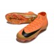 Nike Air Zoom Mercurial Superfly X Elite FG Orange Noir Or