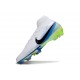 Nike Air Zoom Mercurial Superfly X Elite FG Blanc Bleu