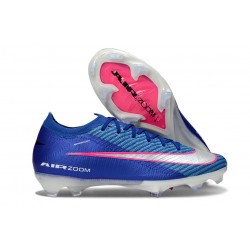 Nike Air Zoom Mercurial Vapor 16 Elite FG Bleu Rose Argent