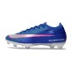Nike Air Zoom Mercurial Vapor 16 Elite FG Bleu Rose Argent