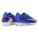 Nike Air Zoom Mercurial Vapor 16 Elite FG Bleu Rose Argent