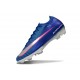 Nike Air Zoom Mercurial Vapor 16 Elite FG Bleu Rose Argent