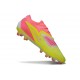 Nike Phantom 6 Elite Low FG Nouveau Jaune Rose