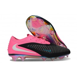 Nike Phantom 6 Elite Low FG Nouveau Noir Rose