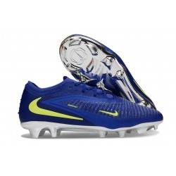 Nike Phantom 6 Elite Low FG Nouveau Bleu Jaune