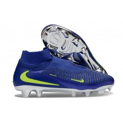 Crampons Neuf Nike Phantom 6 Elite DF FG Bleu