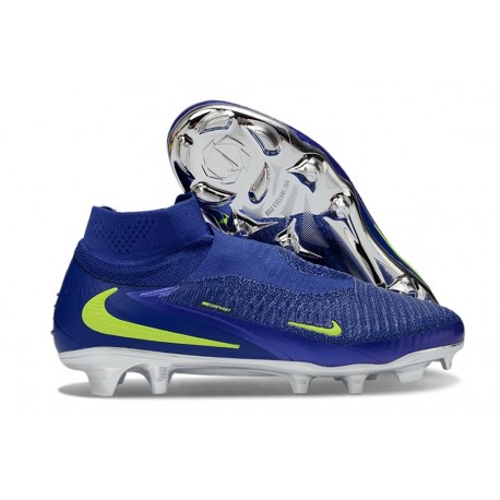 Crampons Neuf Nike Phantom 6 Elite DF FG Bleu