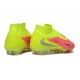 Crampons Neuf Nike Phantom 6 Elite DF FG Rose Jaune